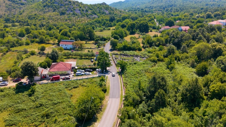 Regionalni put Ostros - Vladimir (Foto: Uprava za saobraćaj)