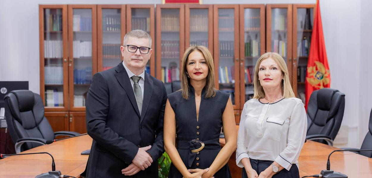 Predrag Krstonijević, Snežana Armenko i Jelena Ružičić (Foto: Ustavni sud)