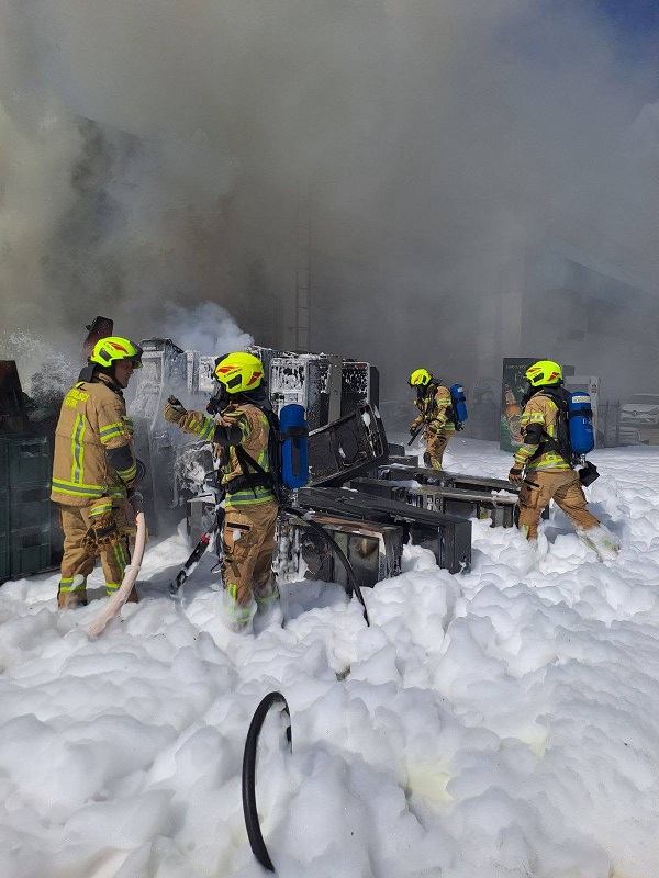 Intervencija kotorskih vatrogasaca (Foto: Radio Kotor)