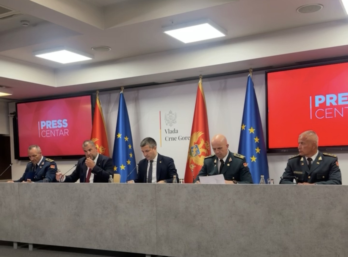 Fotografija uz vijest: Vlada utvrdila Prijedlog strategije za nacionalnu bezbjednost, ide Skupštini na razmatranje