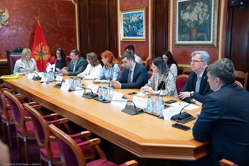 Sa sjednice Administrativnog odbora (Foto: Skupština Crne Gore)