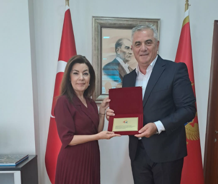 Fotografija uz vijest: Hajdinaga i ambasadorka Turske razgovarali o jačanju kulturne saradnje