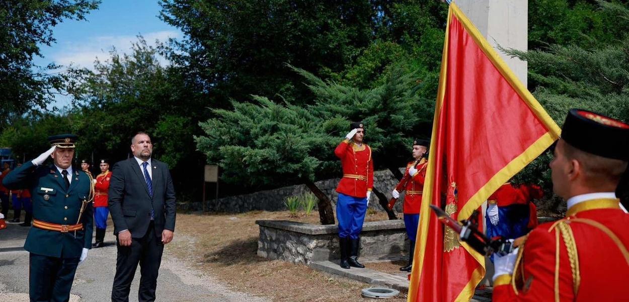 Krapović i Vuksanović (Foto: Ministarstvo odbrane)