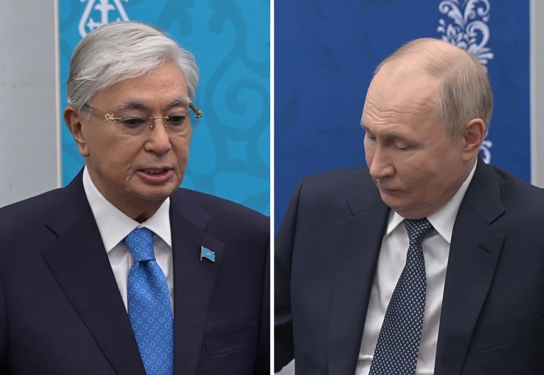 Tokajev i Putin (Foto: Stop kadar)