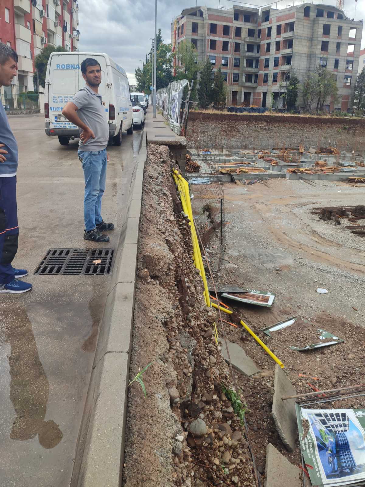 Podgorica, 27.7.2026. trotoar Ljubović