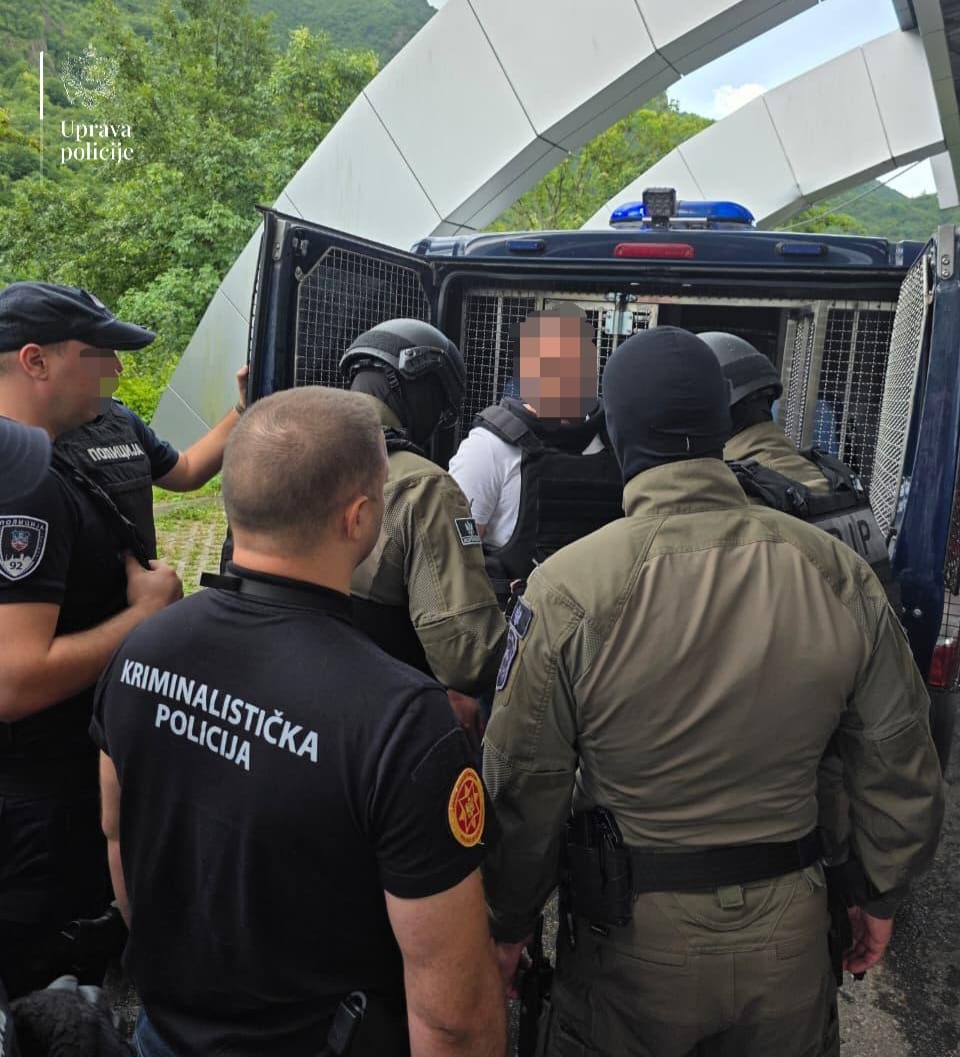 Izručenje Kilibarde (Foto: Uprava policije)