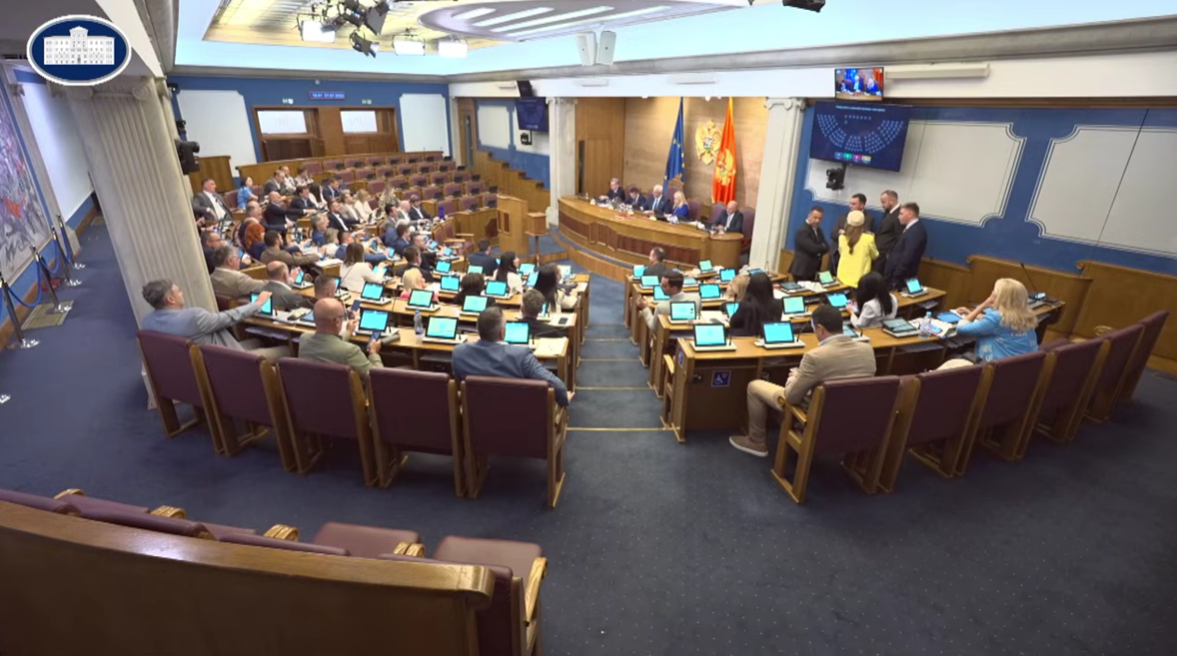 Arhiva/Skupština (Foto: Skupština Crne Gore/Youtube)