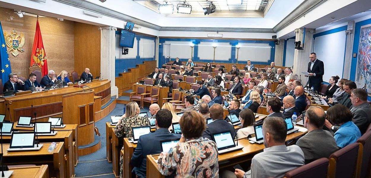 Sa sjednice Skupštine (Foto: Skupština Crne Gore)