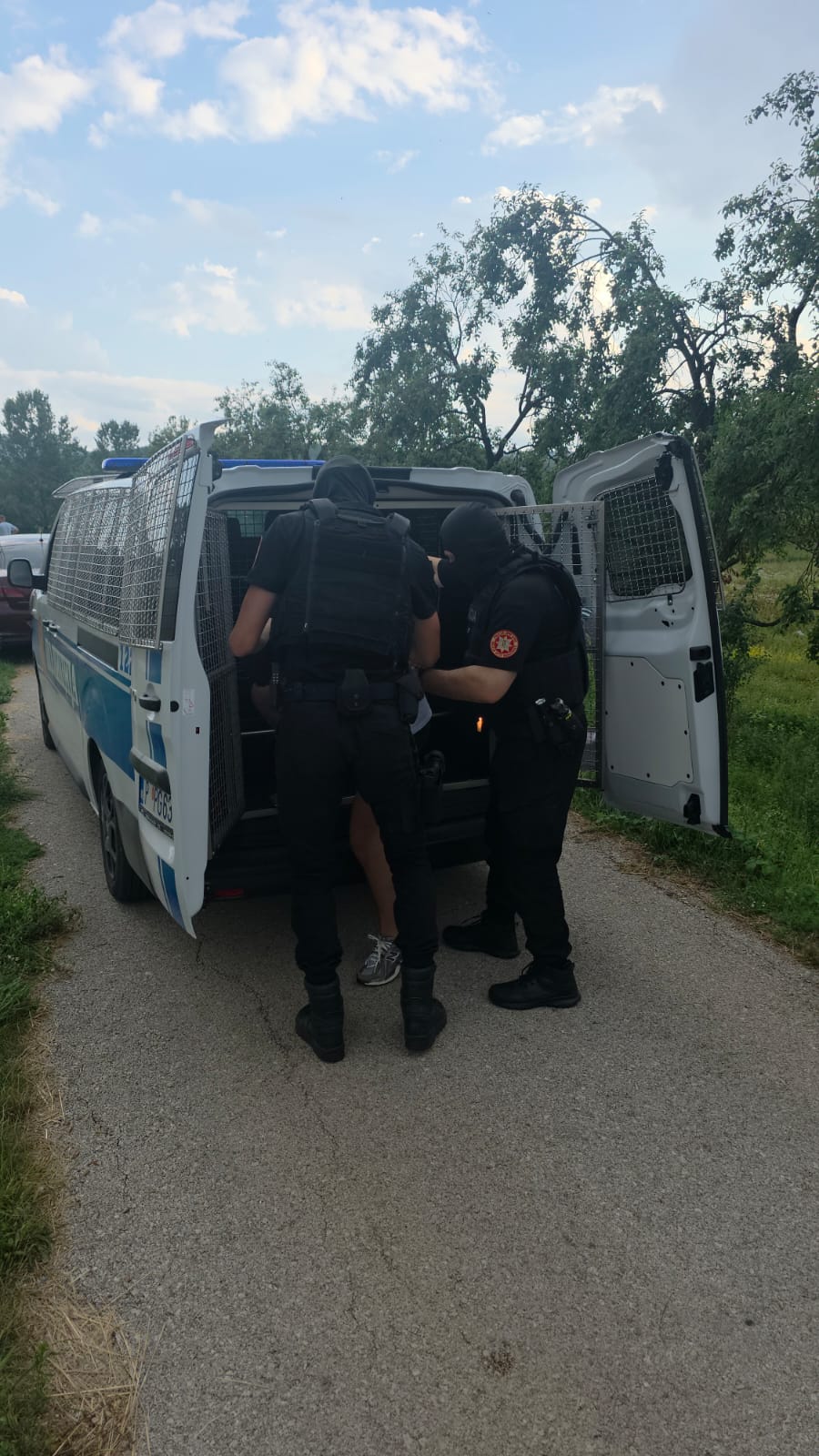 Sa hapšenja (Foto: Uprava policije)