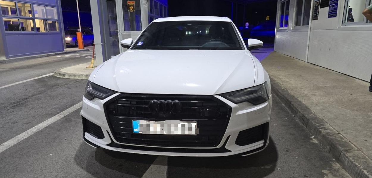 Oduzeti Audi A6 (Foto: Uprava policije)