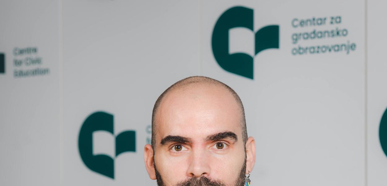Miloš Knežević (Foto: Centar za građansko obrazovanje)
