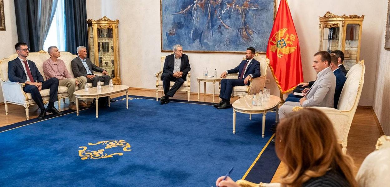 Sa sastanka (Foto: Jakov Milatović/X)