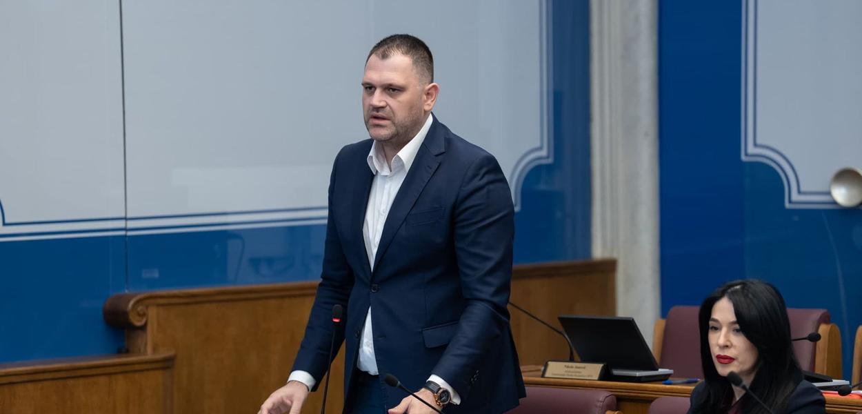 Mihailo Anđušić (Foto: Skupština Crne Gore)