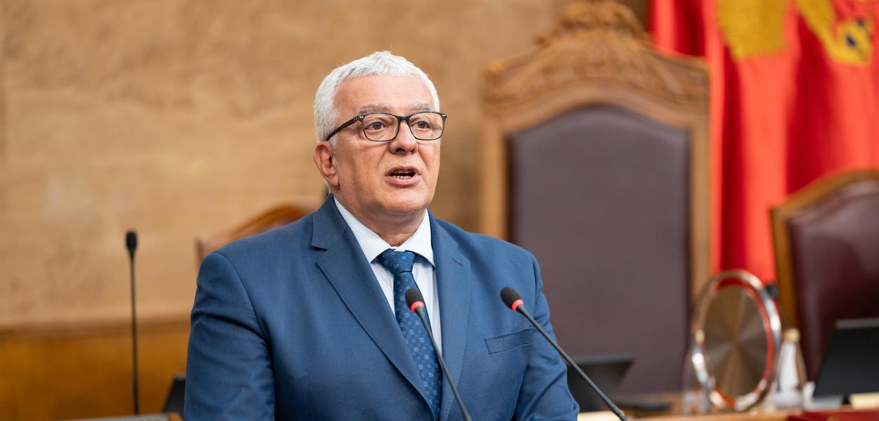 Andrija Mandić (Foto: Skupština Crne Gore)
