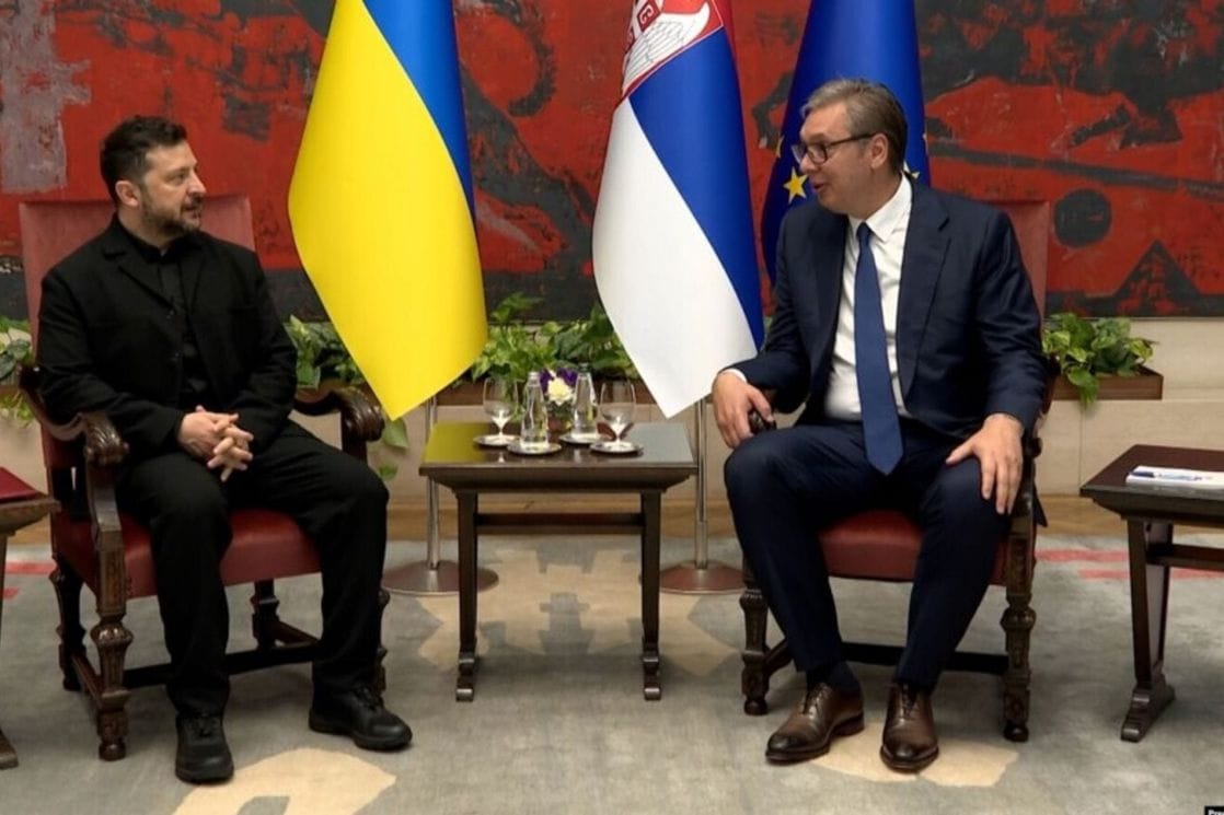 Volodomir Zelenski i Aleksandar Vučić (Foto: Predsjedništvo Srbije)