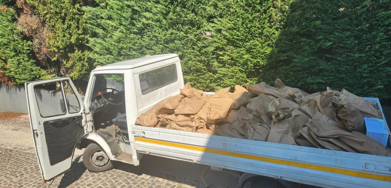 Dio oduzete opreme na Marezi (Foto: Uprava policije)