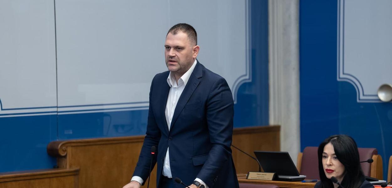 Mihailo Anđušić (Foto: Skupština Crne Gore)