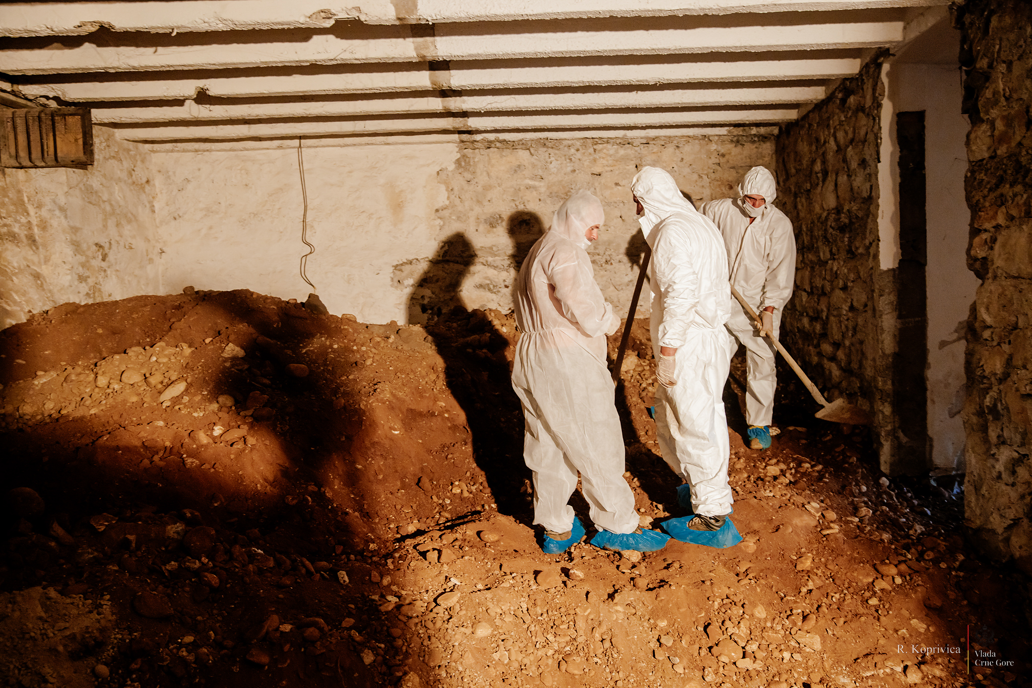Tunel do depoa Višeg suda u Podgorici
