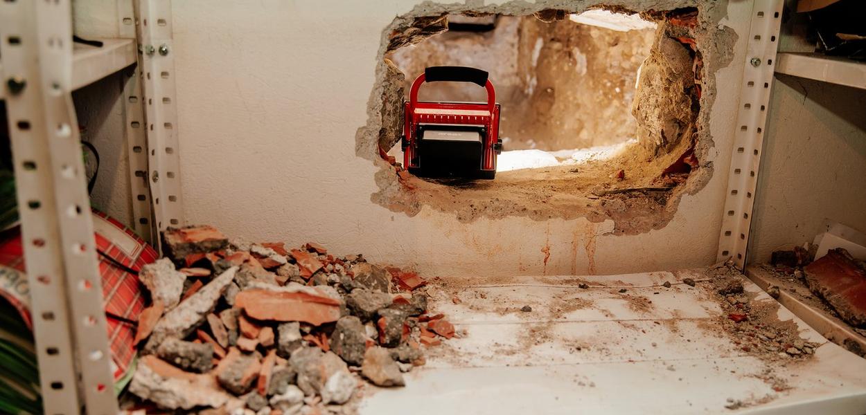 Tokom obilaska tunela prokopanog do depoa Višeg suda u Podgorici, 13. septembar 2023. (Foto: Vlada Crne Gore/Flickr)