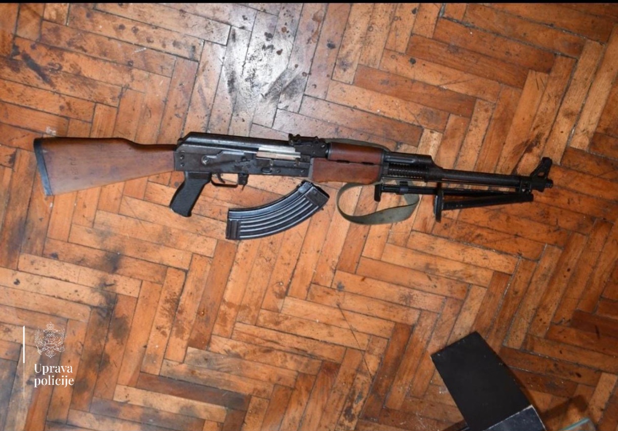 Oduzeto oružje (Foto: Uprava policije)