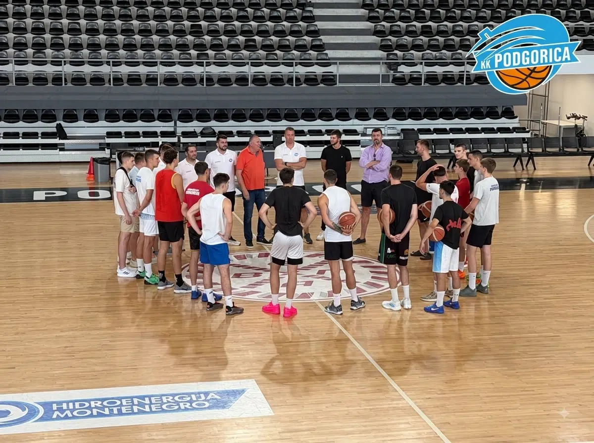 Košarkaši KK Podgorica Bemax (Foto: KK Podgorica Bemax)