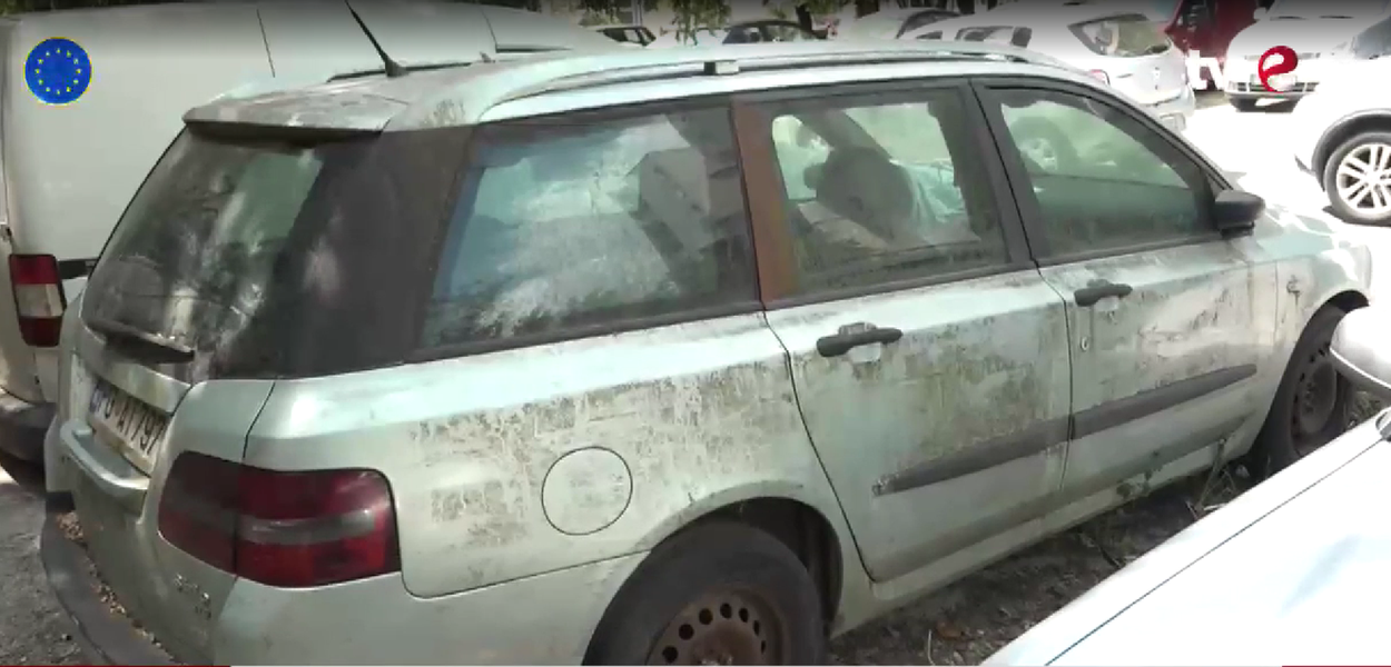 Počelo uklanjanje starih automobila (Foto: TV E)