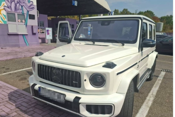 Mercedes AMG G63 (Foto: Uprava policije)