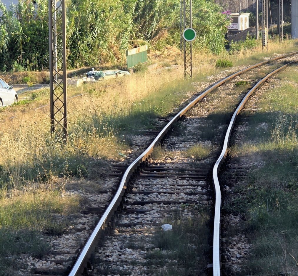 „Sunčana krivina“ na pruzi u Baru (Foto: Portal ETV/Kaćuša Krsmanović)