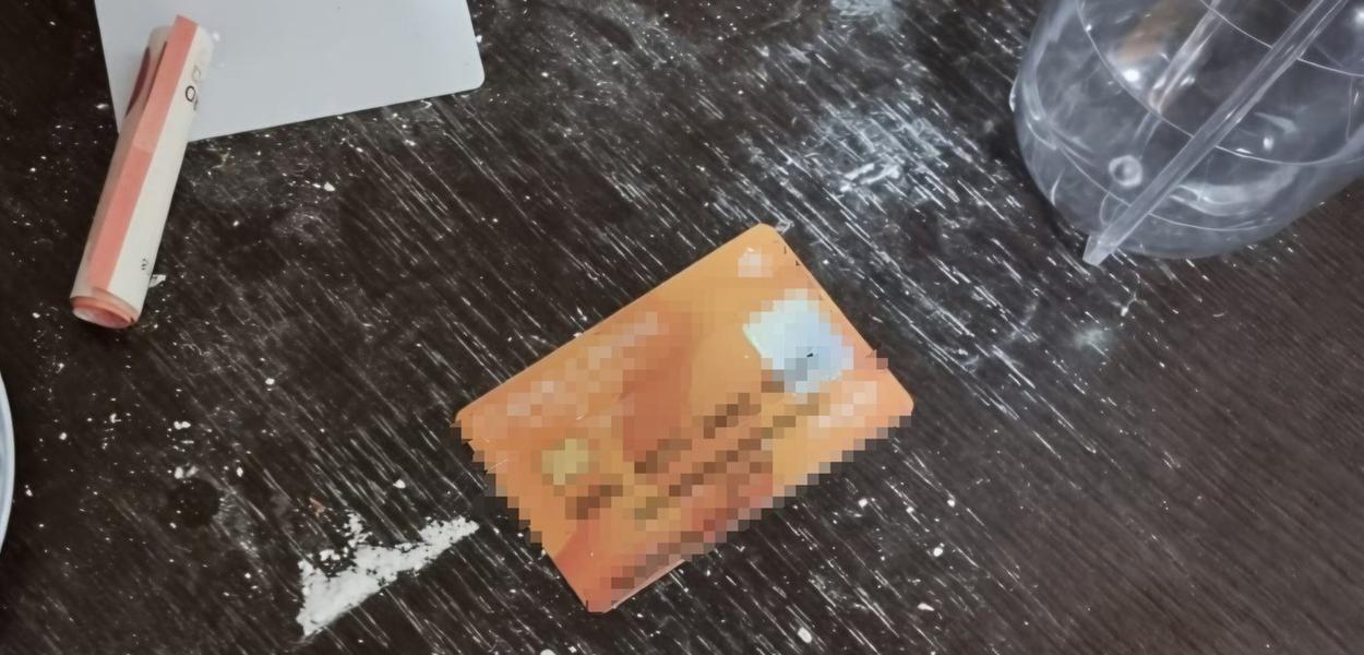 Dio pronađene materije (Foto: Uprava policije)