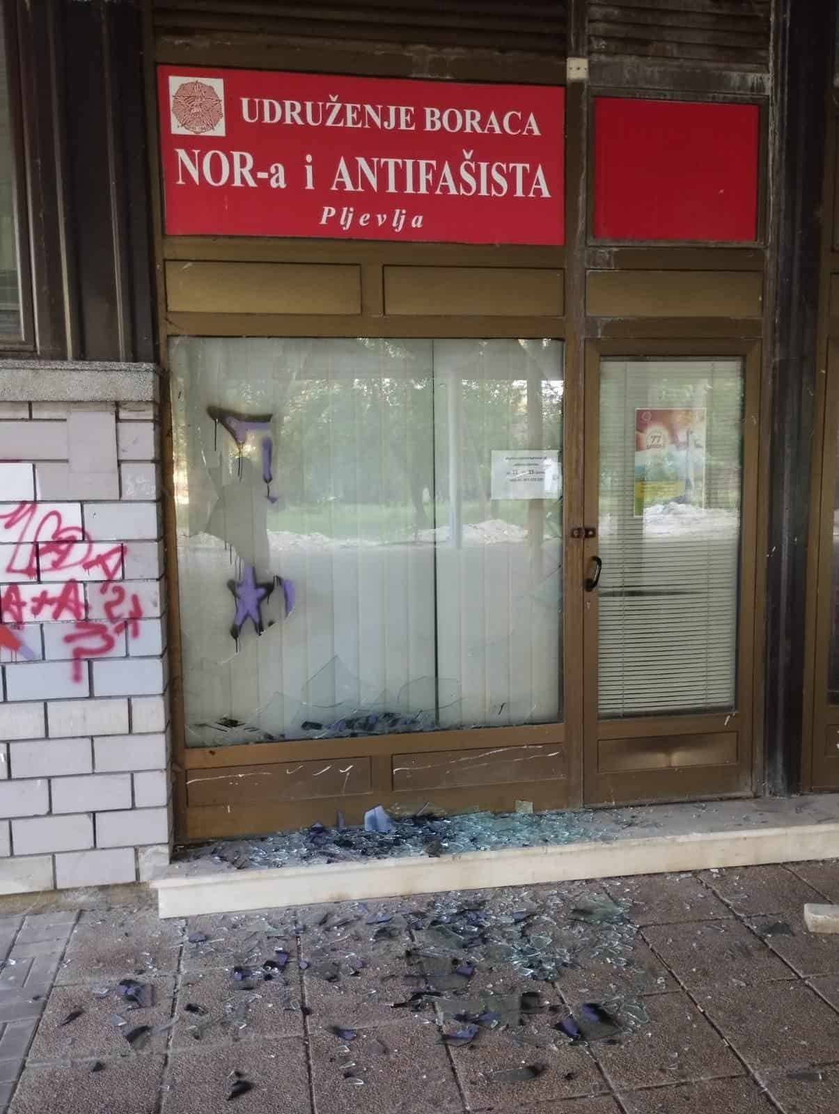 Vandalizam u Pljevljima