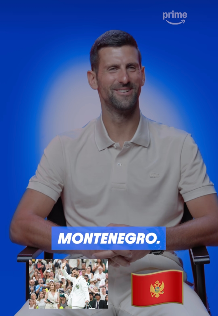 Novak Đoković (Foto: Screenshot/Instagram/SportsonPrime)