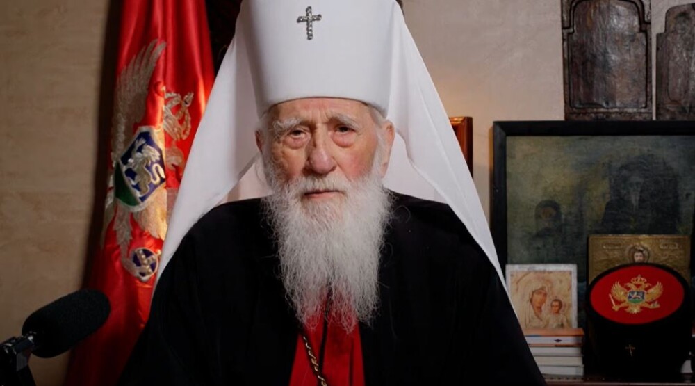 Mitropolit Mihailo (Foto: Crnogorska pravoslavna crkva (CPC)/Jutjub)