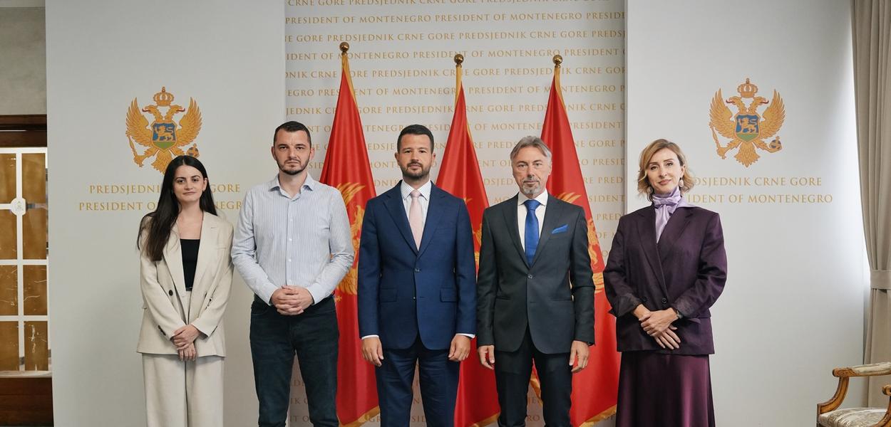 Podrška za najbolje studente (Foto: Kabinet predsjednika Crne Gore)