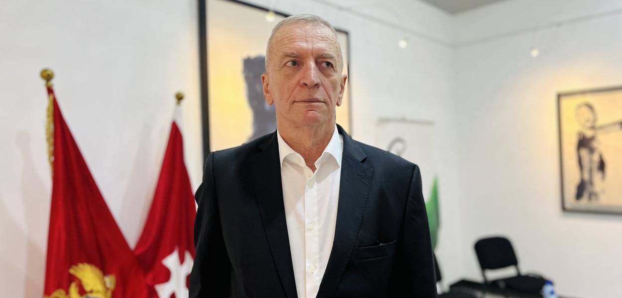 „Imamo jednu zavjeru ćutanja i potpuno nevidljivo prolazi to što se strukturalno uništava crnogorska kultura“: Milorad Mijo Popović (Foto: Portal ETV/Anja Ivanović)