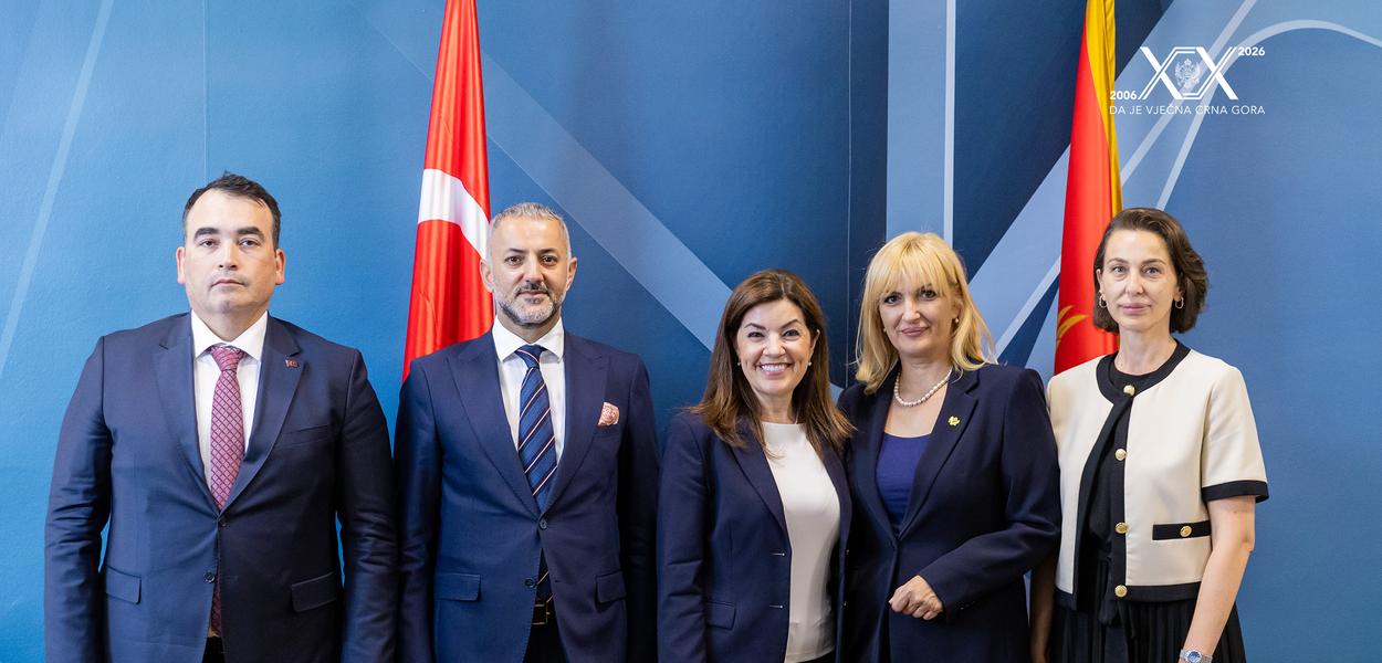 Borovinić Bojović u Turskoj (Foto: Vlada Crne Gore)