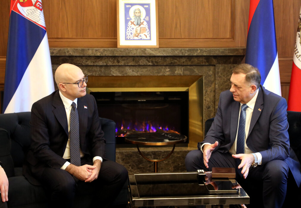 NEGIRANJE JEDINSTVENE BOSNE I HERCEGOVINE: Miloš Vučević i Milorad Dodik