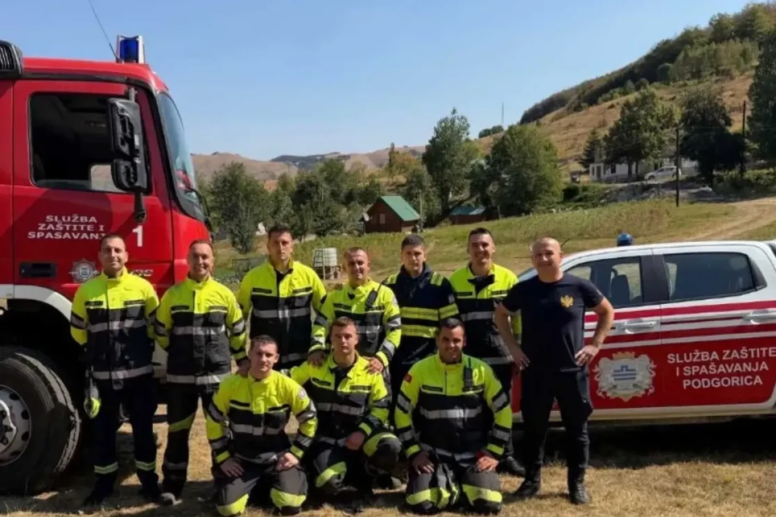 Foto: Služba zaštite i spašavanja Podgorica