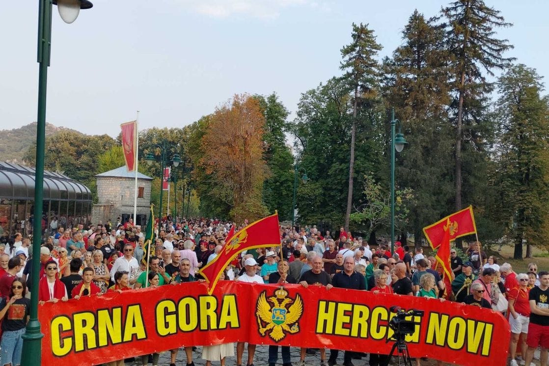 Sa skupa na Cetinju (Foto: Portal Analitika)
