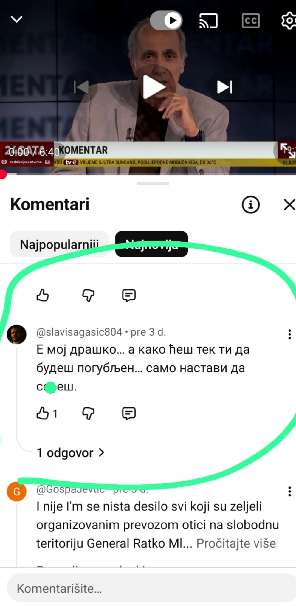 Prijetnja Drašku