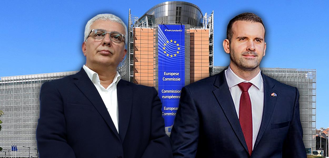 POLITIČKO PARTNERSTVO KOJE BRINE BRISEL: Mandić i Spajić (Foto: ILUSTRACIJA: Portal ETV )