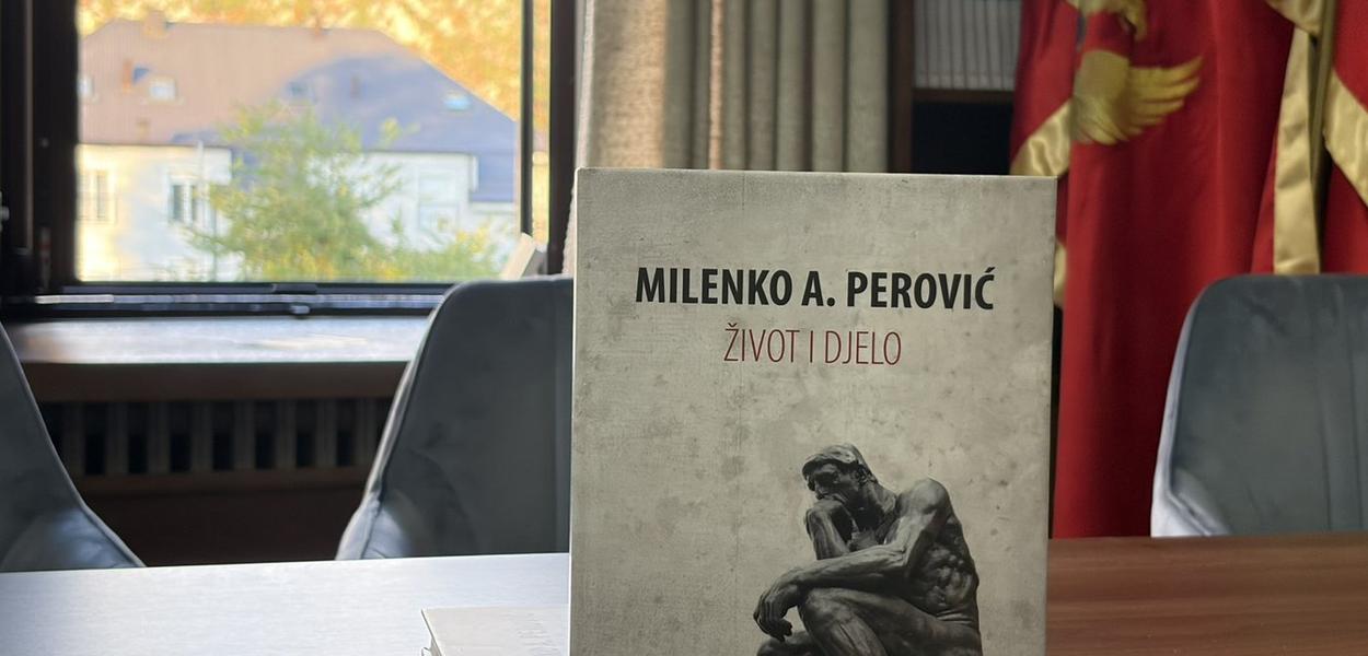 Sa promocije zbornika posvećenog životu i djelu istaknutog crnogorskog profesora i filozofa (Foto: Portal ETV/Vjera Ljuljđuraj )