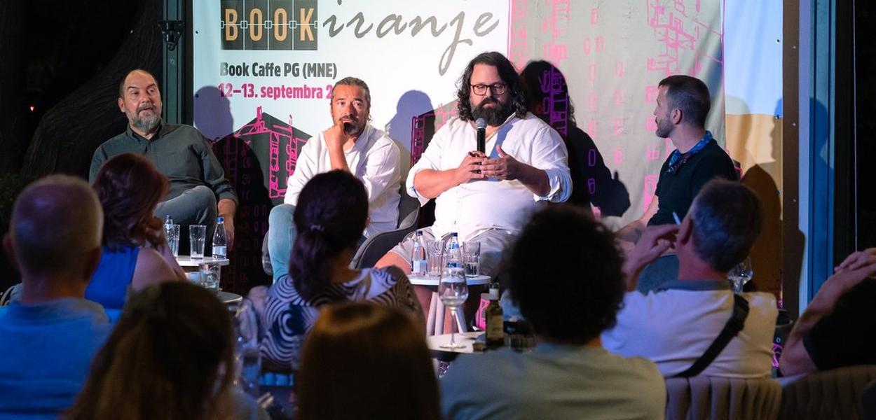 Dragljub Petrović, Dragan Markovina, Andrej Nikolaidis i Marko Spaić (Foto: Fokalizator )