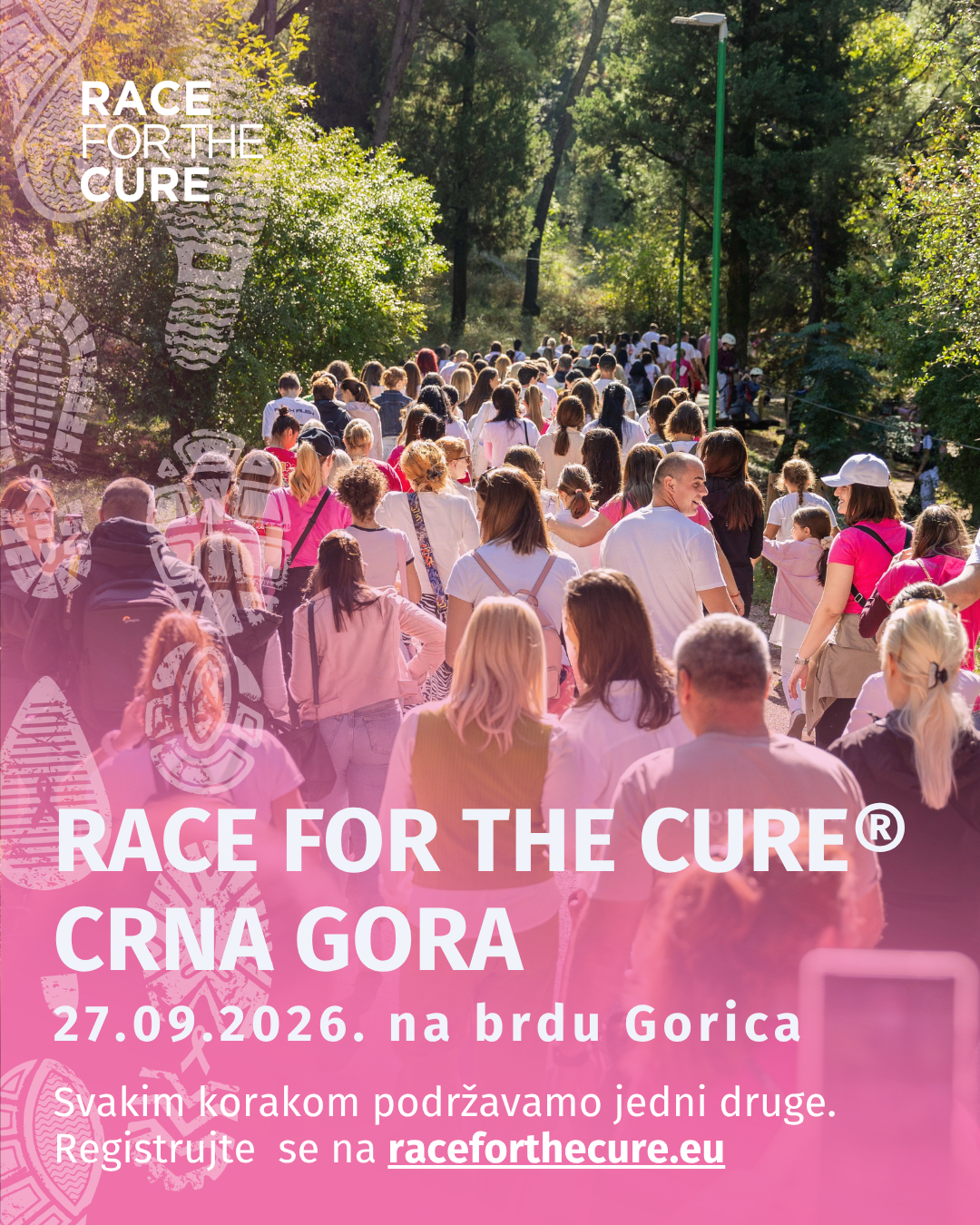 Četvrti Race for the cure 27. septembra na Gorici