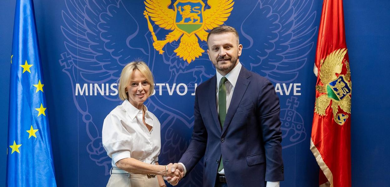  Šarlot Samelin i Maraš Dukaj (Foto: Vlada Crne Gore/Đorđe Cmiljanić)