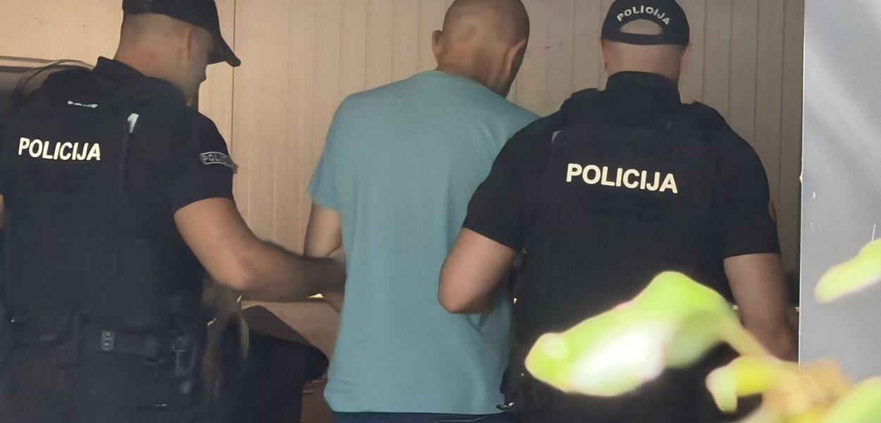 Milo Božović priveden u Viši sud (Foto: Portal ETV)
