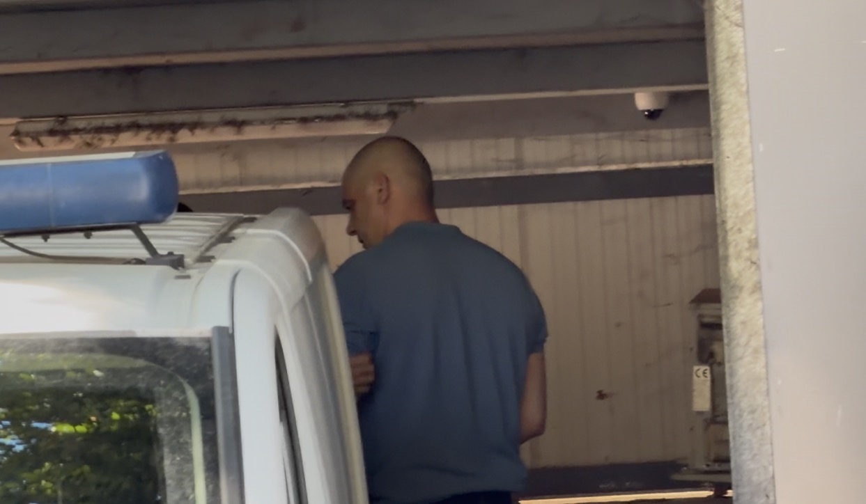 Milo Božović priveden u Viši sud (Foto: Portal ETV)