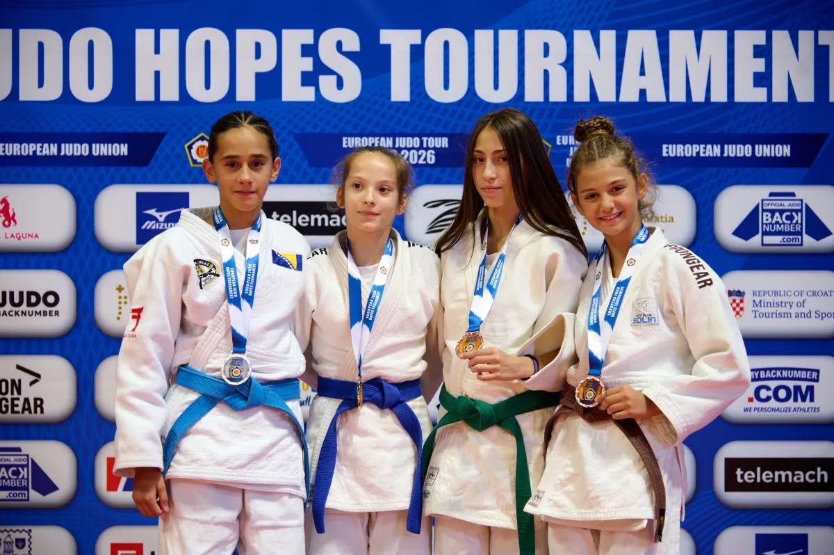 Sa Evropskog kupa za starije pionire i mlađe kadete u Splitu