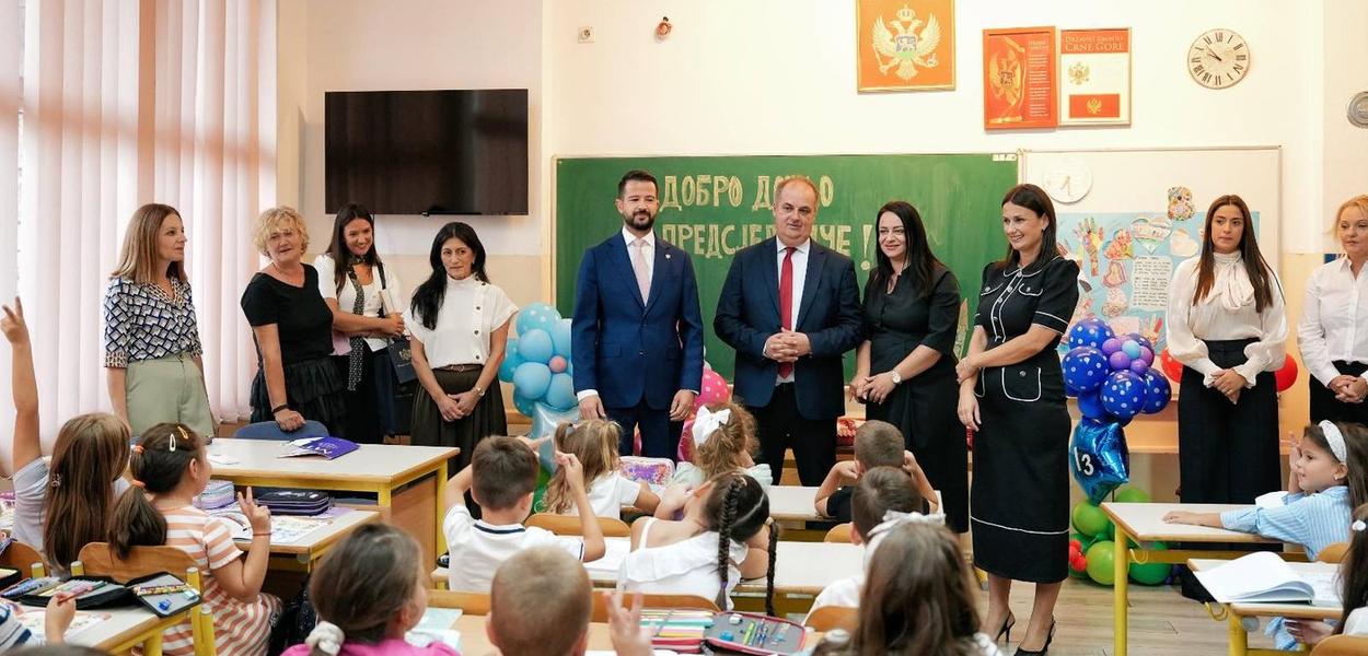 Milatović u Ulcinju (Foto: Kabinet predsjednika Crne Gore)