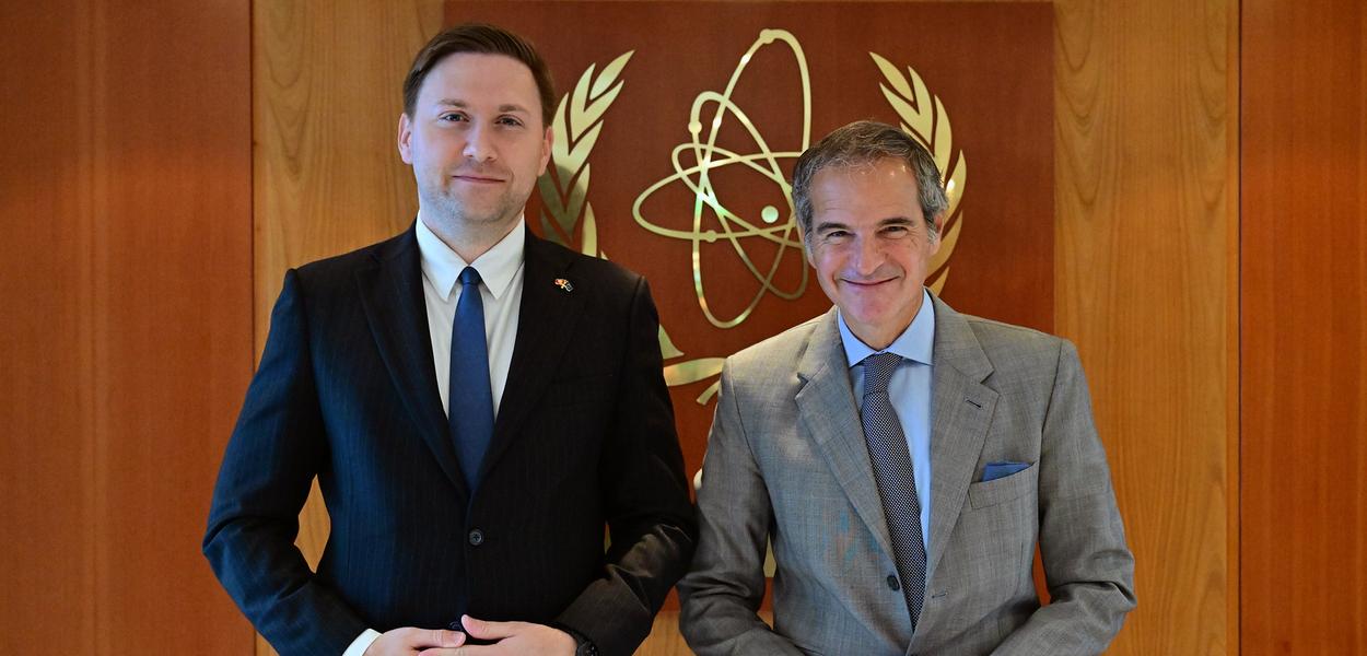 Vojislav Šimun i Rafael Grosi (Foto: Ministarstvo zdravlja)
