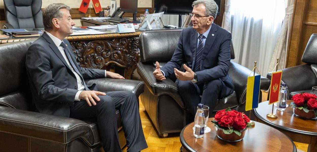 Gerasimenko i Camaj (Foto: Skupština Crne Gore)